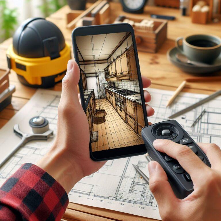 Smartphone Raumvermessung & Küchenplanung für Handwerker