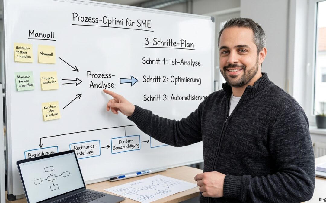 Workflow-Automatisierung für KMU: Der 3-Schritte-Plan zum Start