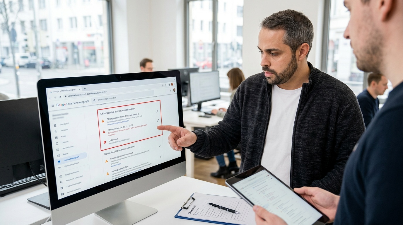 Google Unternehmensprofil: Die 5 häufigsten Fehler, die Kunden kosten