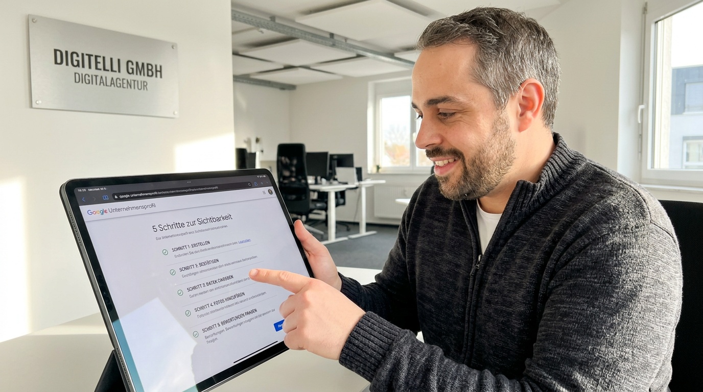 Google Unternehmensprofil für KMU: In 5 Schritten zur lokalen Sichtbarkeit