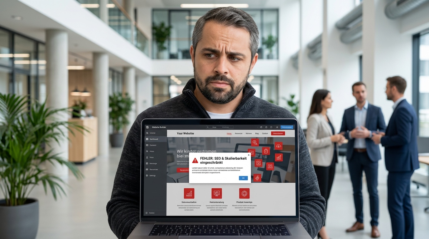 Professionell eine Homepage erstellen für KMU: Warum ein Baukasten oft die falsche Wahl ist