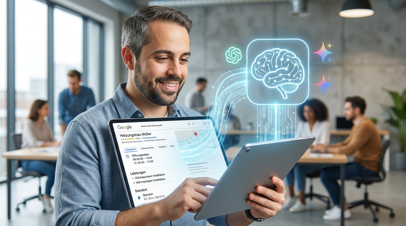 Warum Ihr Google Unternehmensprofil der wichtigste Datenlieferant für ChatGPT & Co. ist